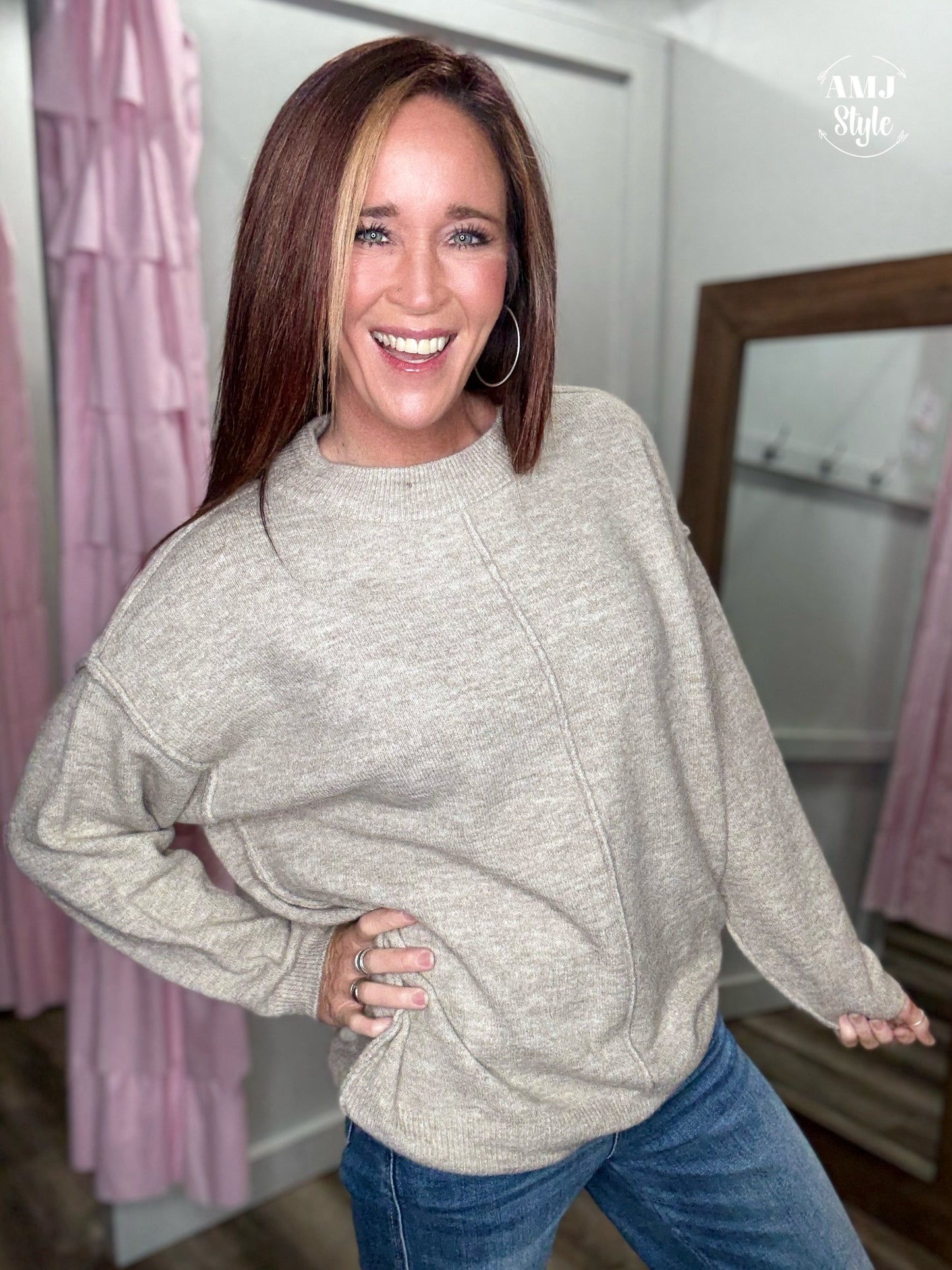 Hearthside Sweater - Mocha
