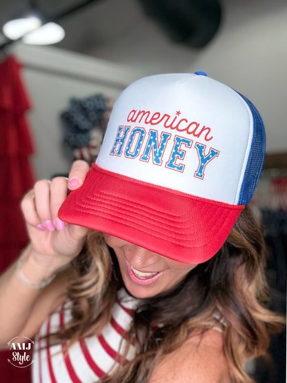 American Honey Trucker Hat