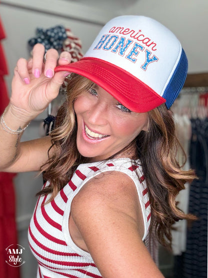 American Honey Trucker Hat