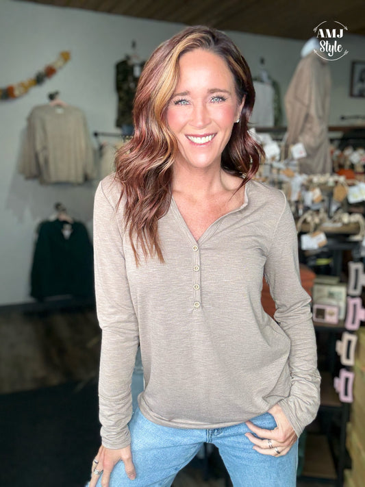 The Drift Top - Mocha