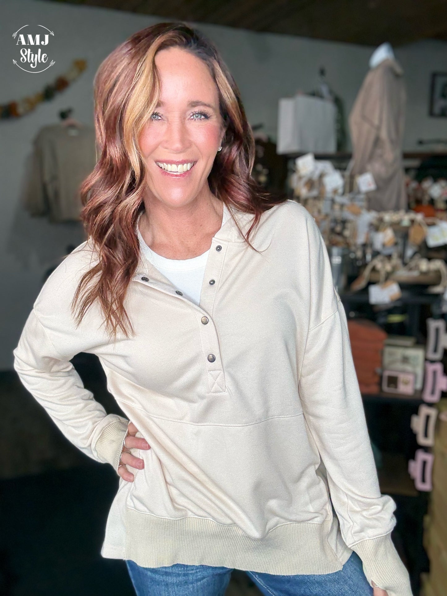 The Hangout Hoodie - Oatmeal