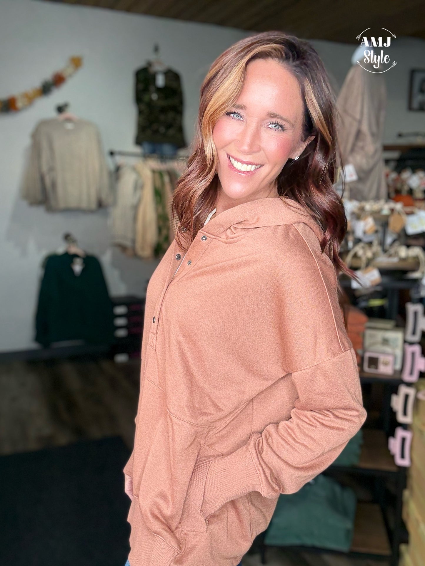 The Hangout Hoodie - Mocha