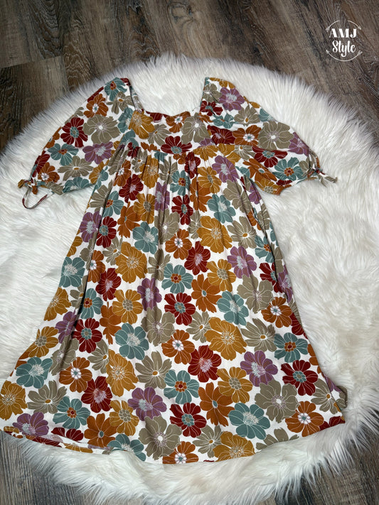 Skye Floral Kiddo Dress