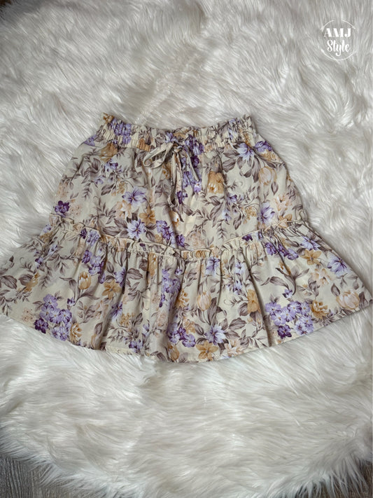 Millie Floral Kiddo Skirt