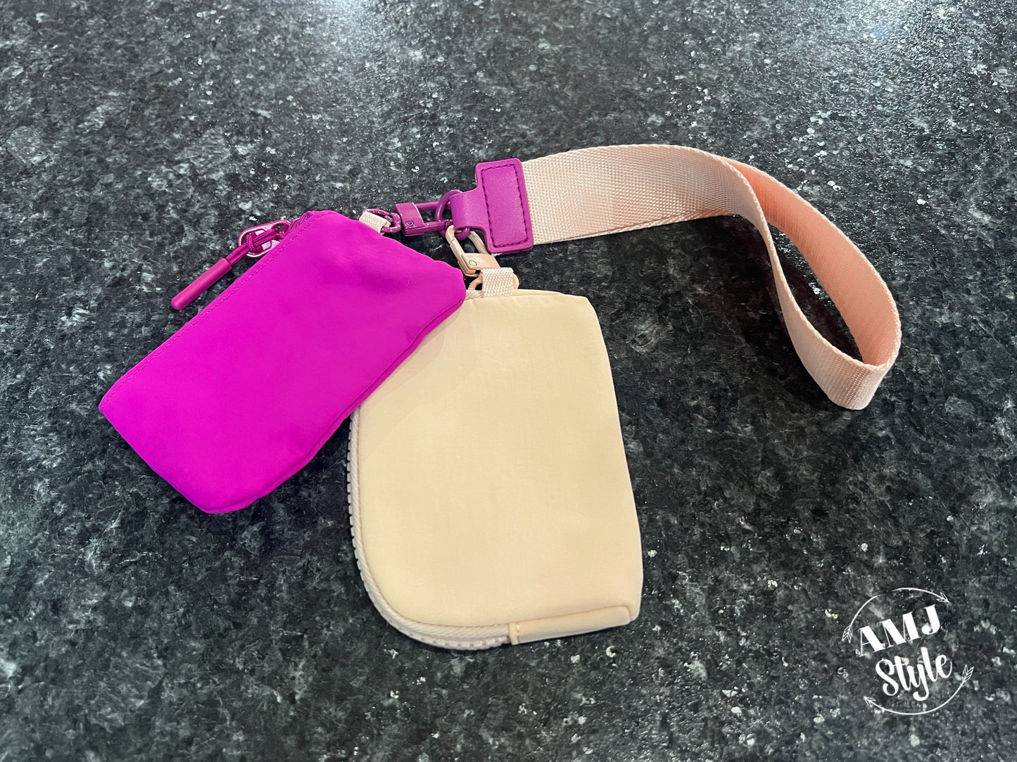 Dual Pouch Wristlet