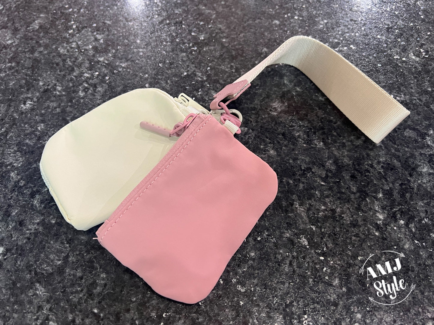 Dual Pouch Wristlet