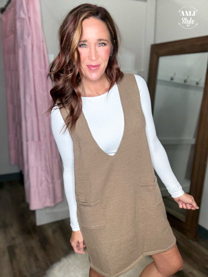 The Darling Knit Sweater Dress
