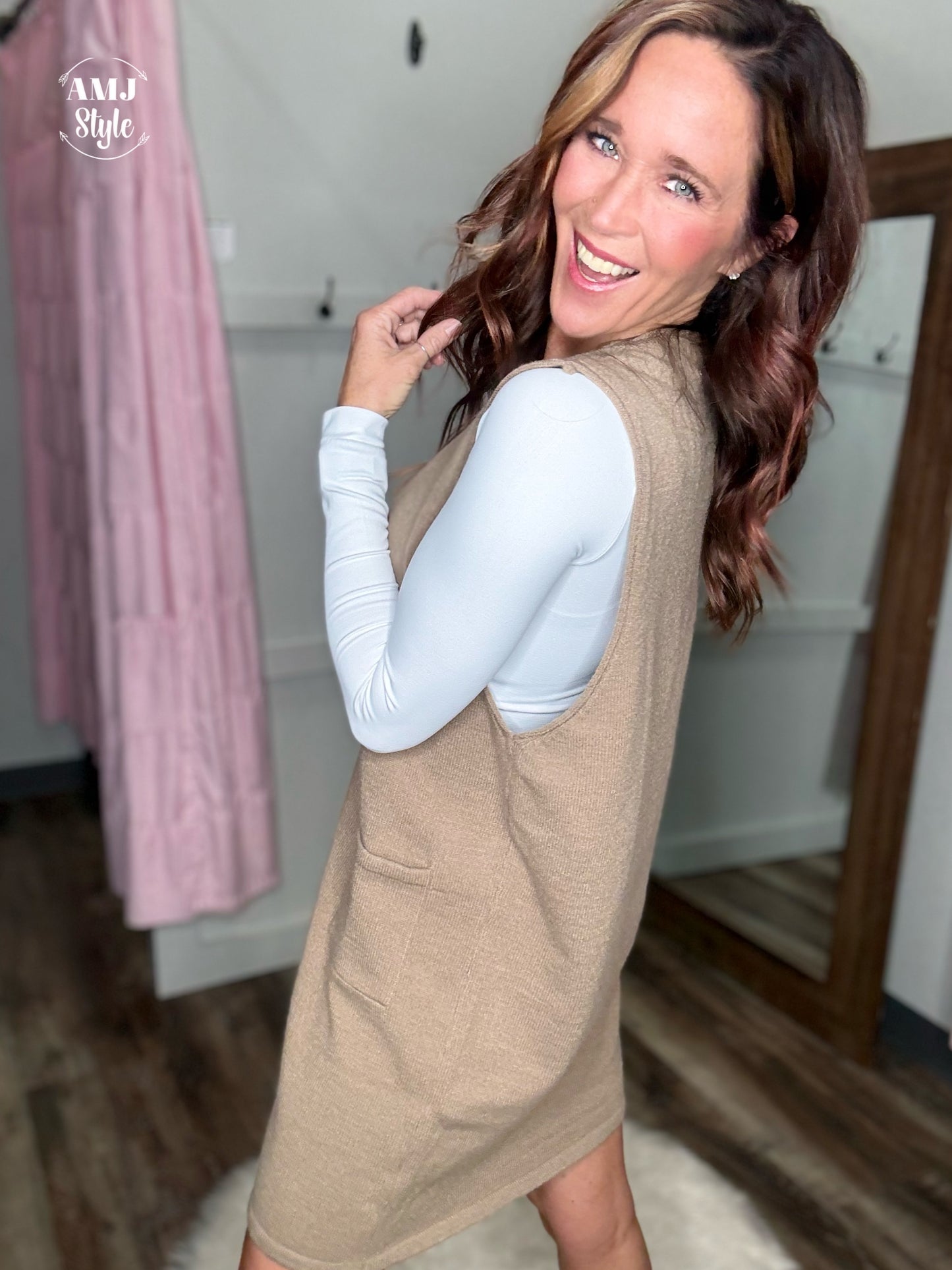 The Darling Knit Sweater Dress