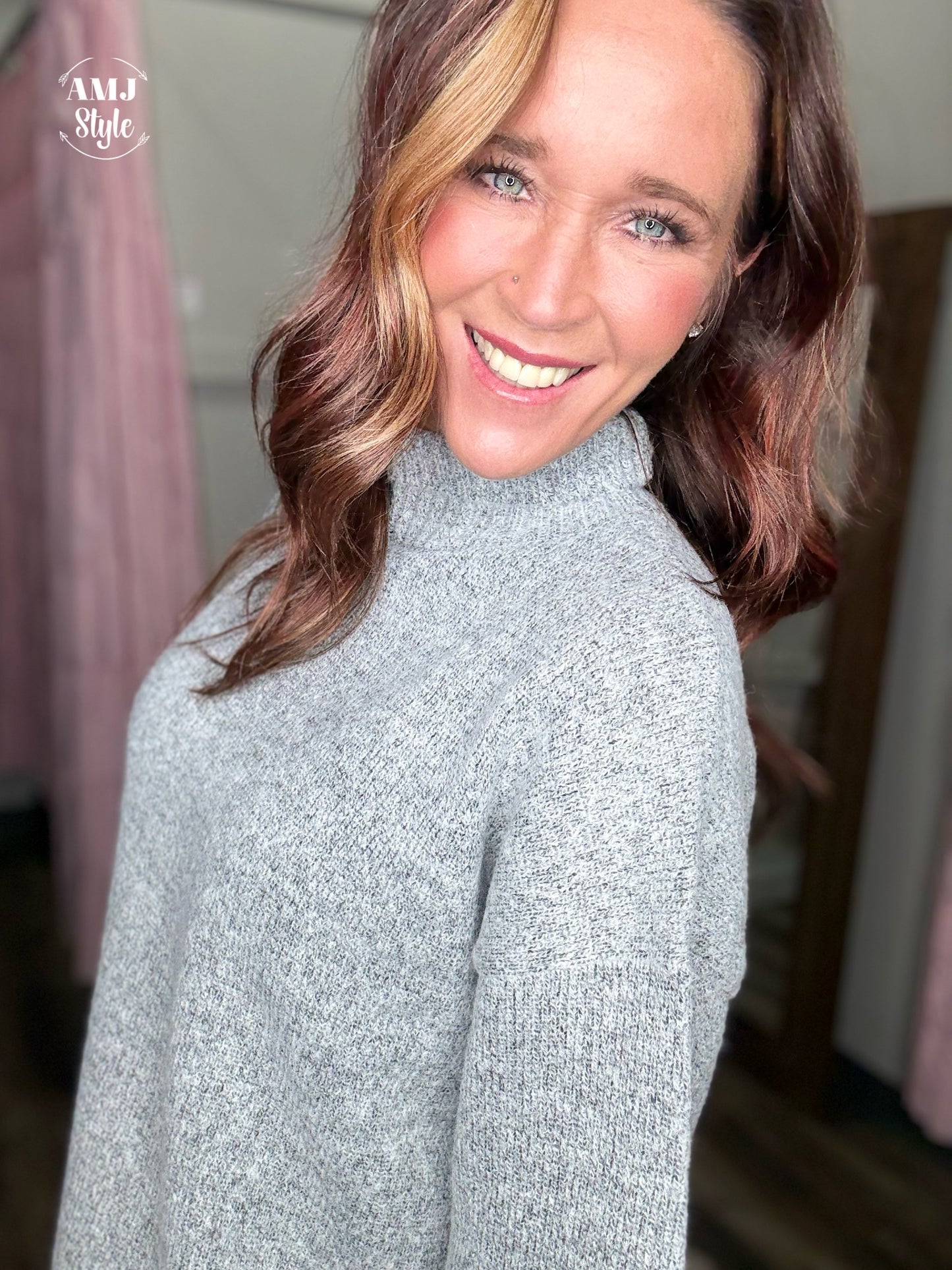 Muse Mock Neck Sweater