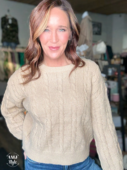 Sugar Knit Mid Length Sweater