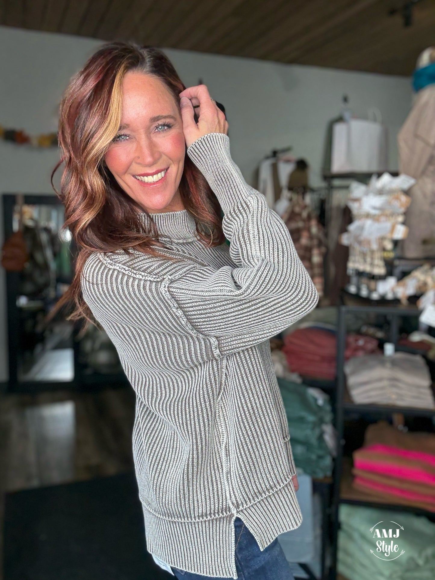 The Lodge Sweater - Mocha