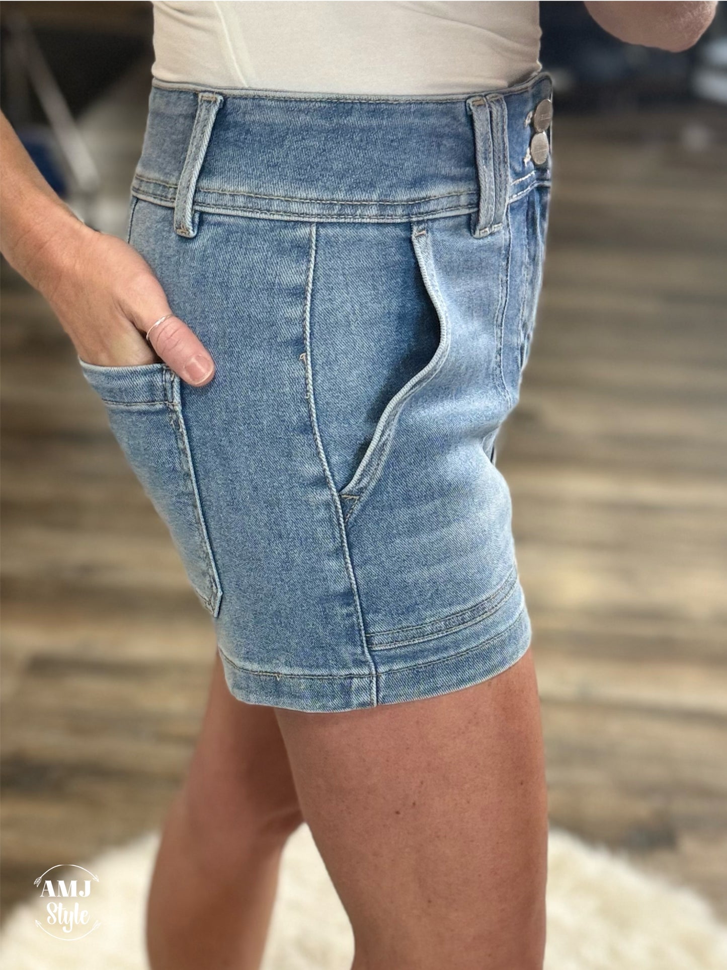 Day Trip Denim Shorts