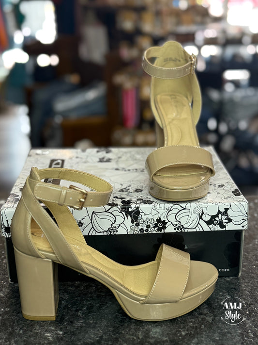 Porcelain Poise Heels