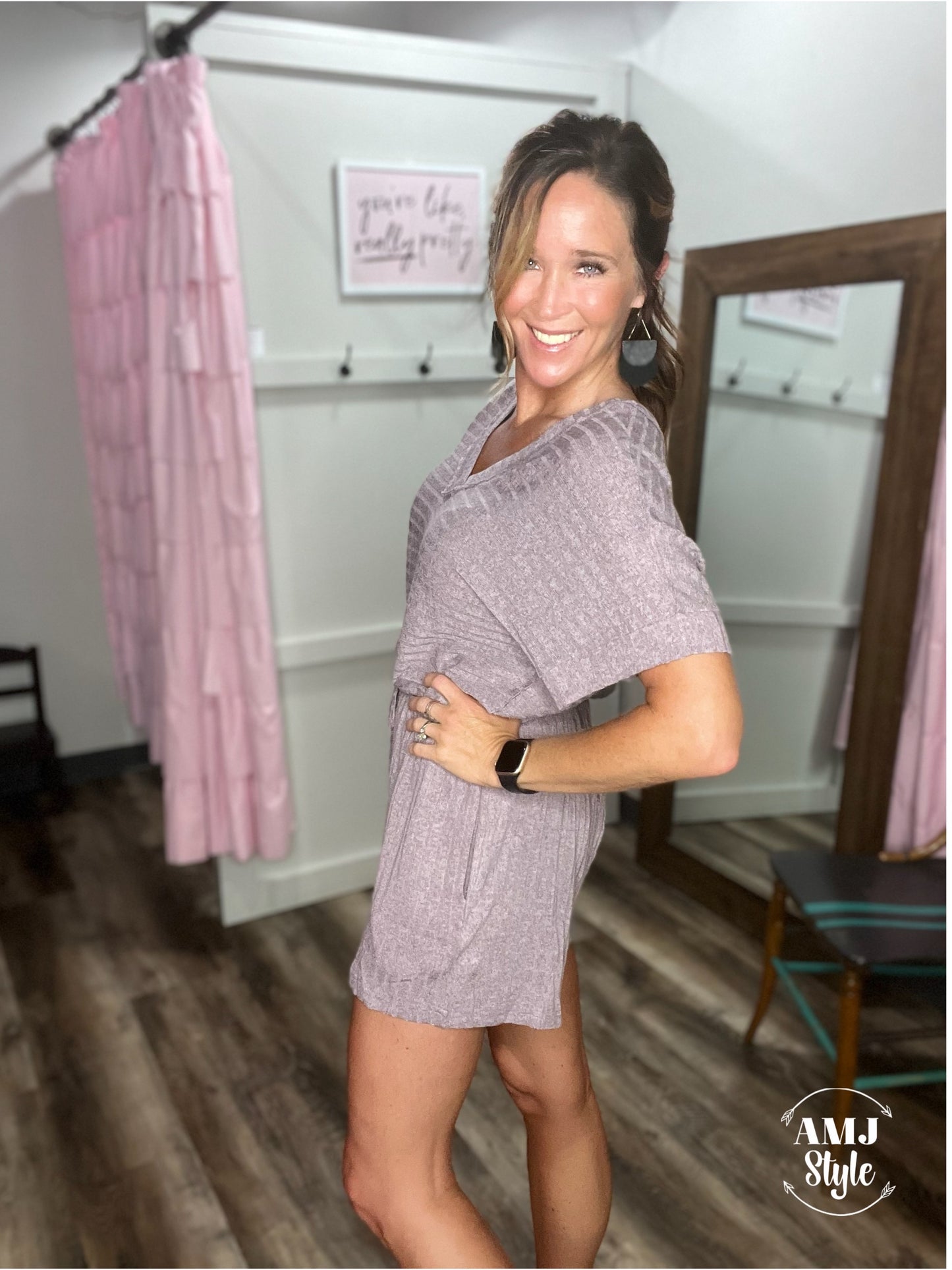 Angelica Dolman Romper