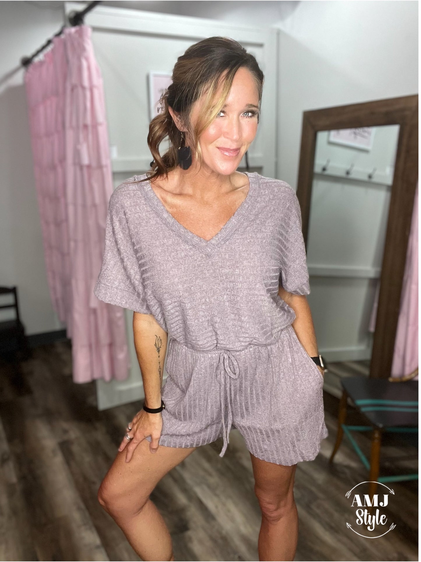 Angelica Dolman Romper