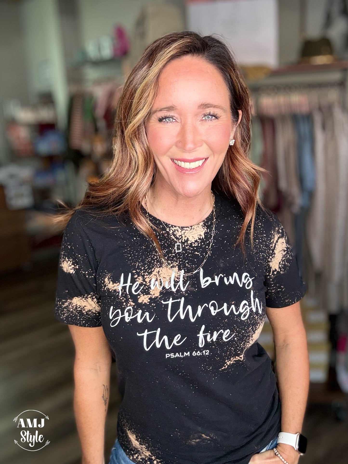 He Will Bring You Through the Fire Tee