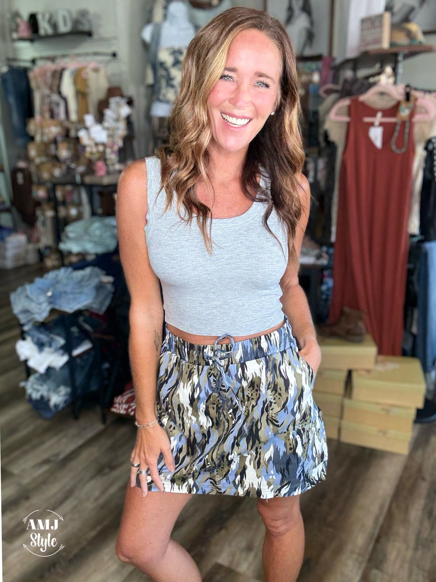 Carrie Cargo Skort