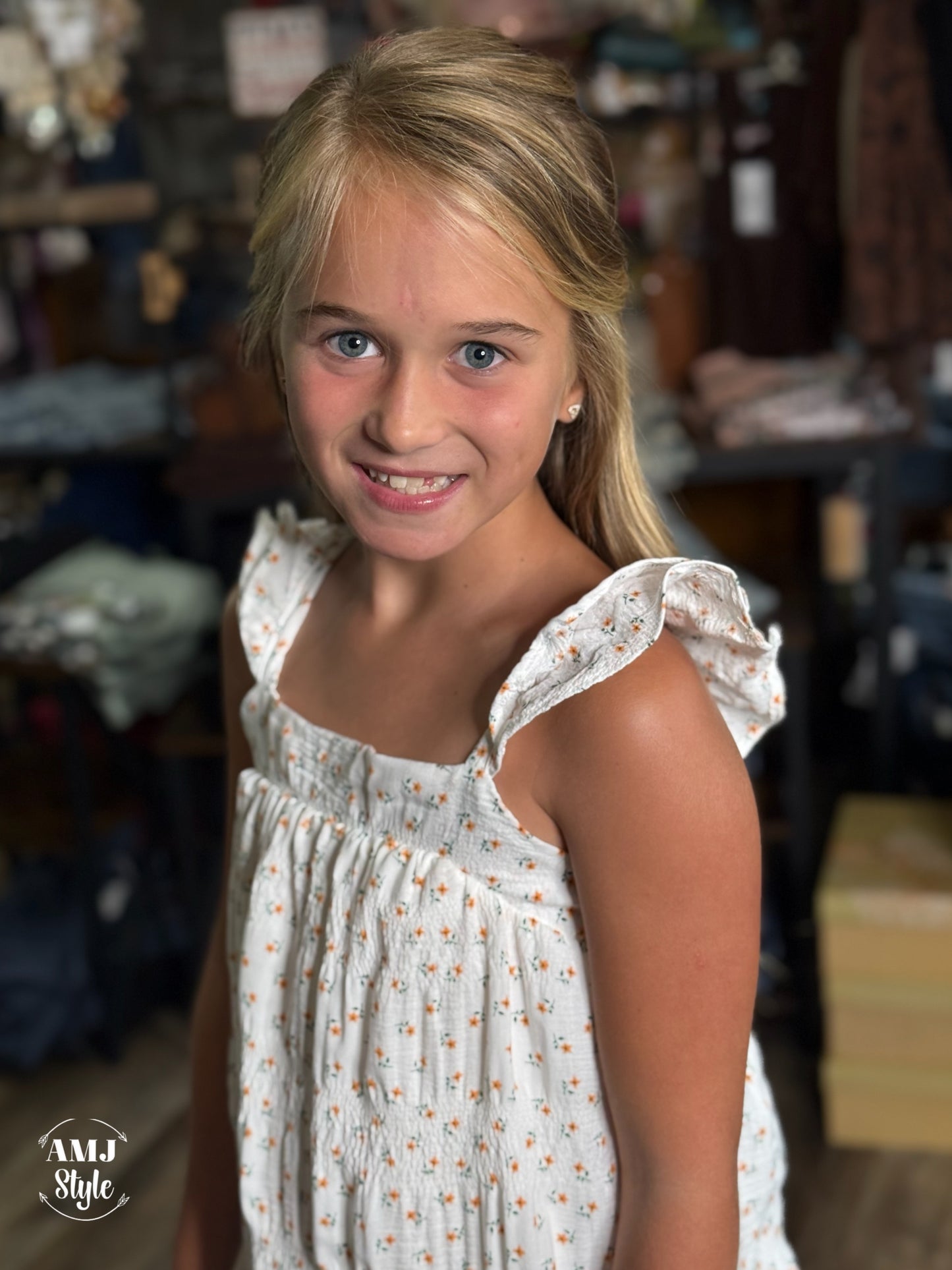 Josephine Floral Kiddo Dress