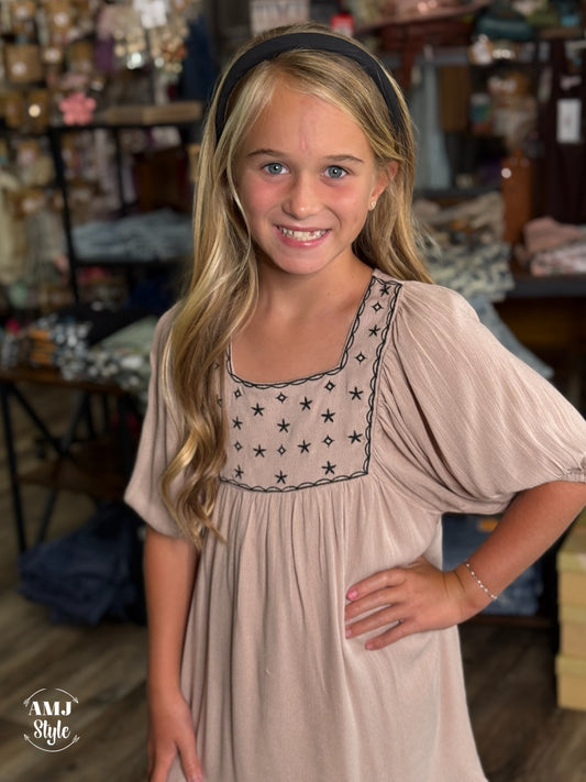 Asher Balloon Kiddo Dress
