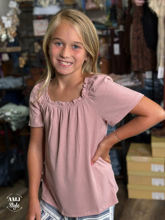 Plush Blush Kiddo Top