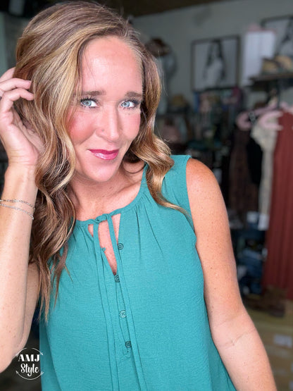 Gigi Button Top