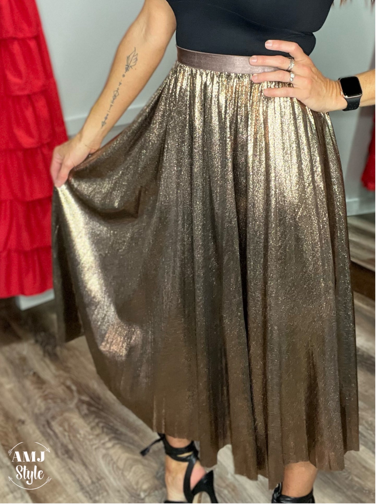 Queen Catherine Shimmer Skirt