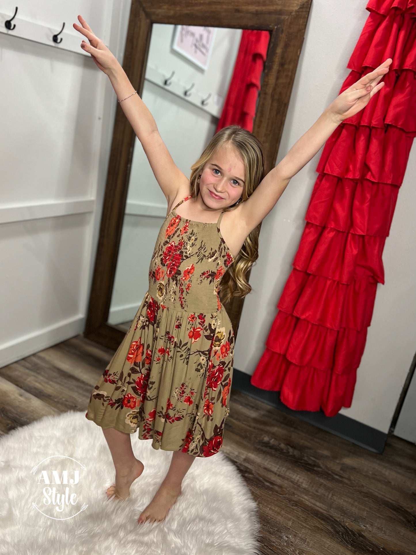 Skip Down the Lane Kiddo Dress