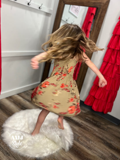 Skip Down the Lane Kiddo Dress