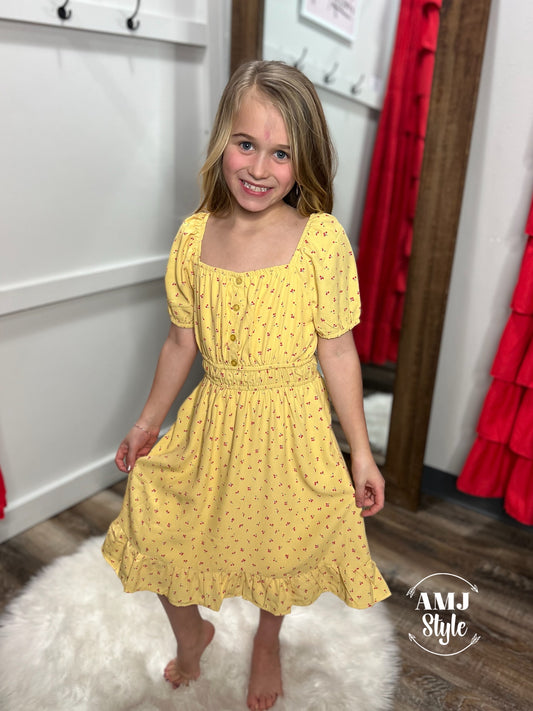 Sweet Cherry Kiddo Dress