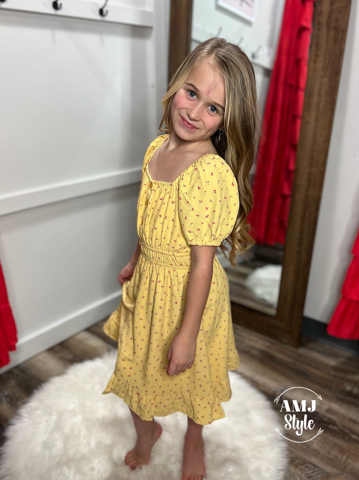 Sweet Cherry Kiddo Dress