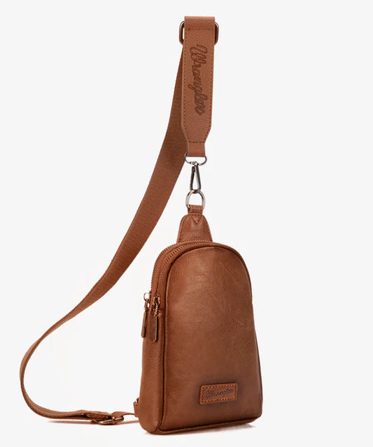 Wrangler Casual Plain Crossbody Sling Bag