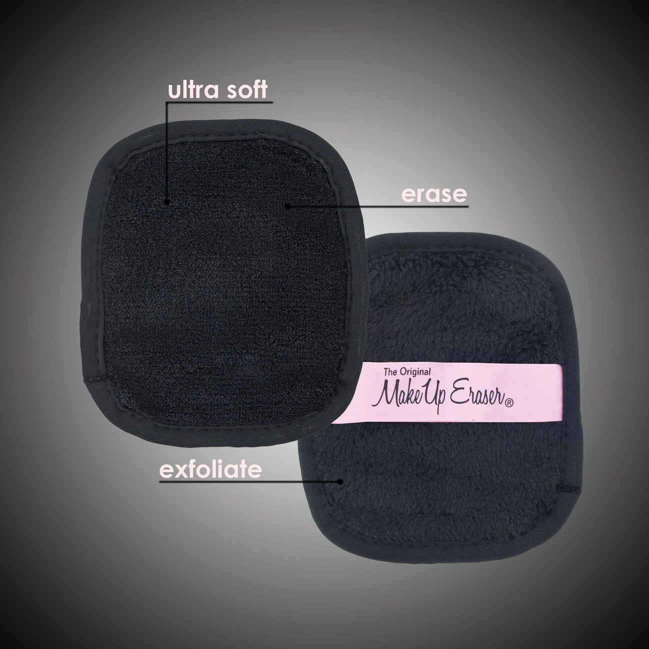 Chic Black Makeup Eraser Set