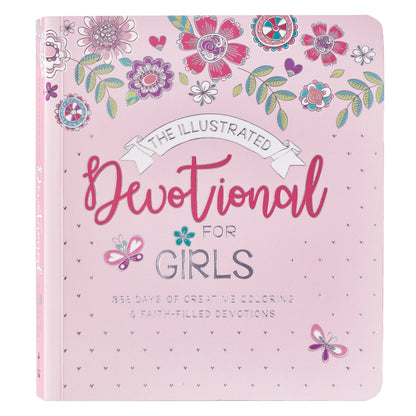 Kid Book Illustrated Devotional For Girls Softcover