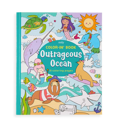 Color In Book - Outrageous Ocean