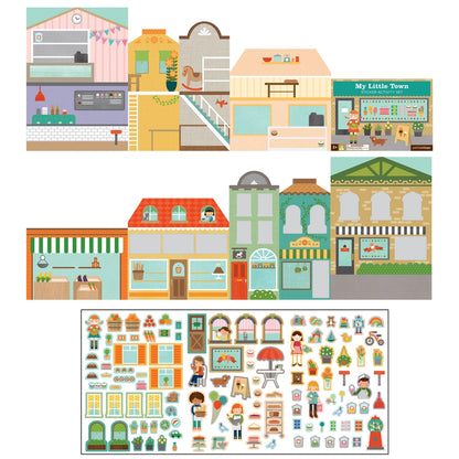 My Little Town Sticker Set