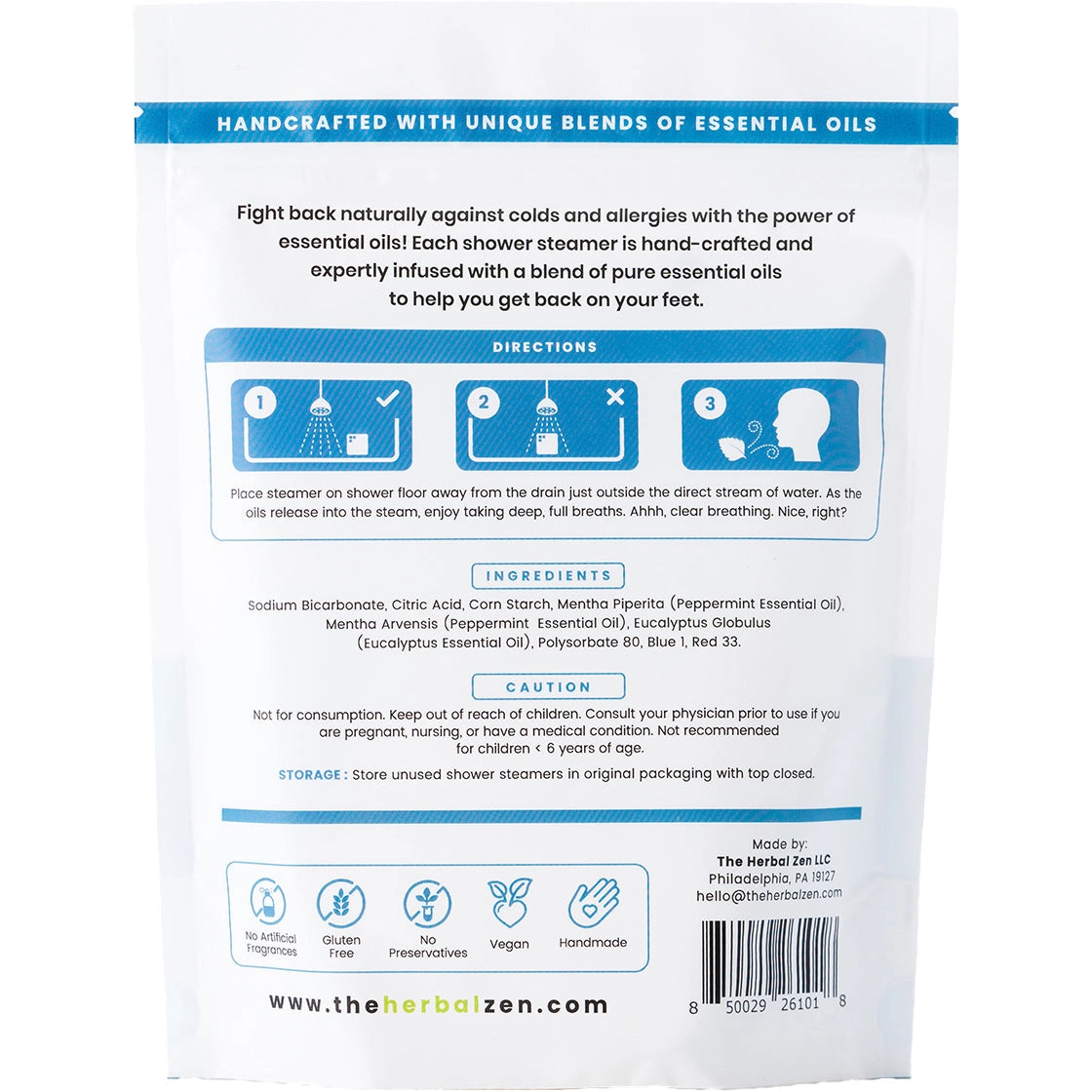 Herbal Zen Shower Steamers