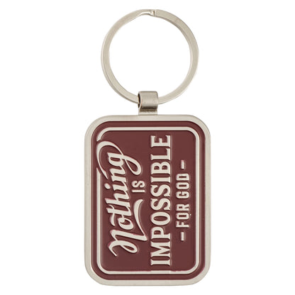 Nothing is Impossible Keychain