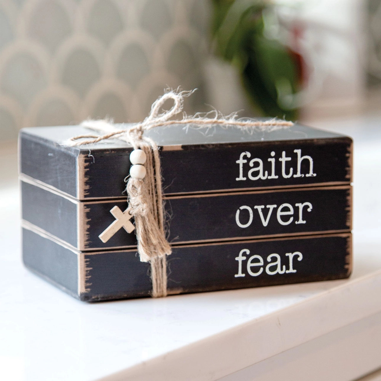 Faith Over Fear Block Set