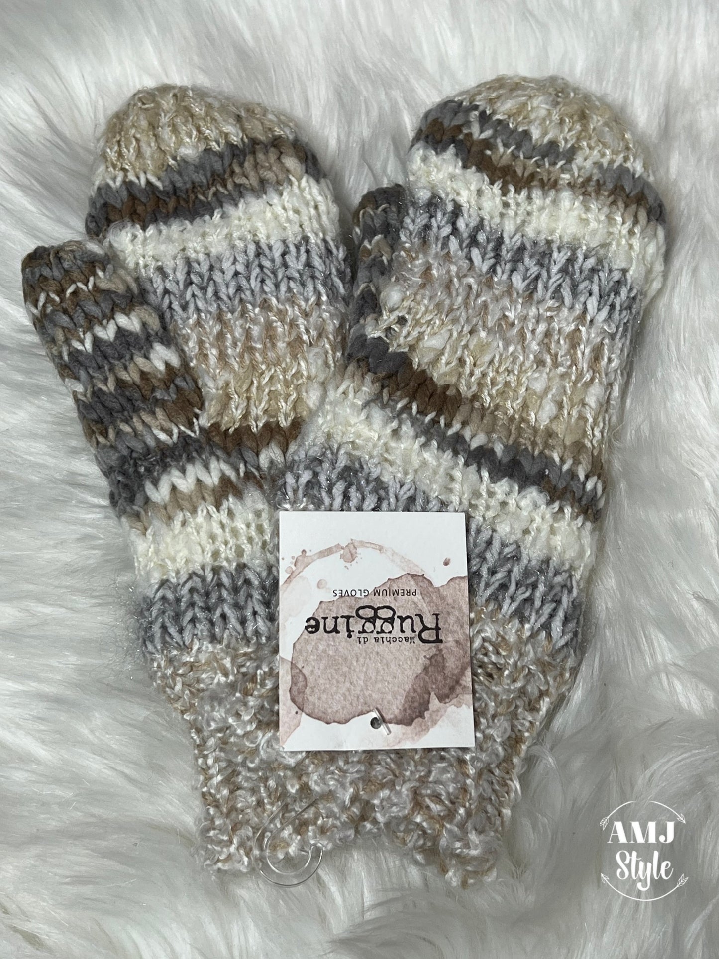 Cozy Knitted Mittens