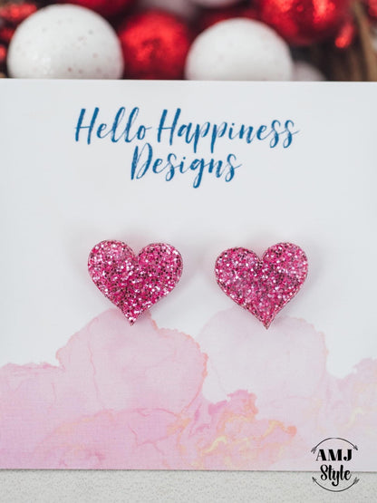 Heart Studs