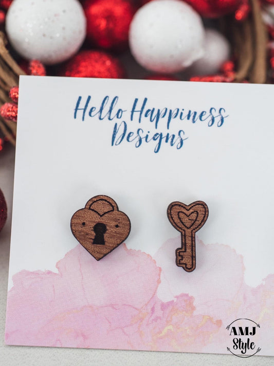 Lock & Key Wood Studs