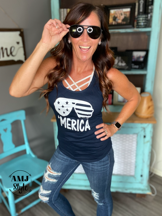 Navy Merica Tank