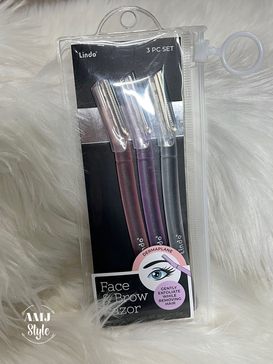 Face & Brow Razor 3 Pack